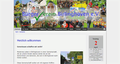 Desktop Screenshot of bv-birlinghoven.de